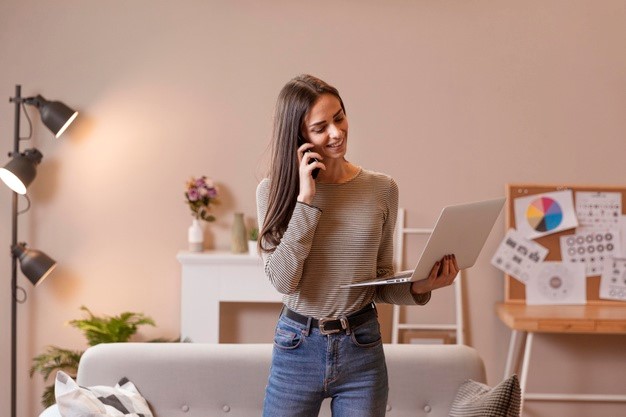 Texas resident taking a work break for improved musculoskeletal health