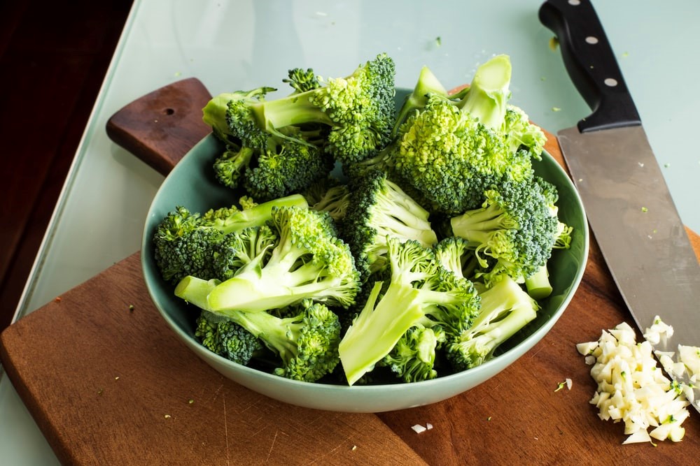 broccoli in a bowl