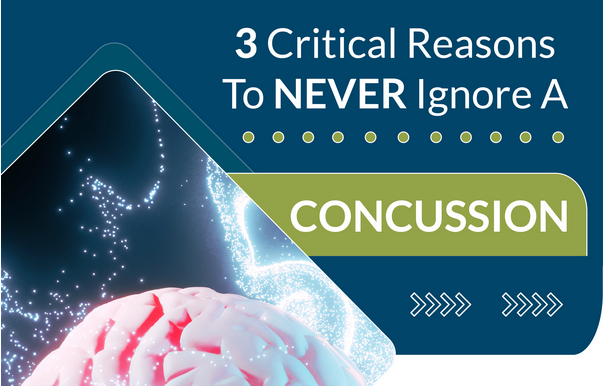 Never Ignore a Concussion Infograph