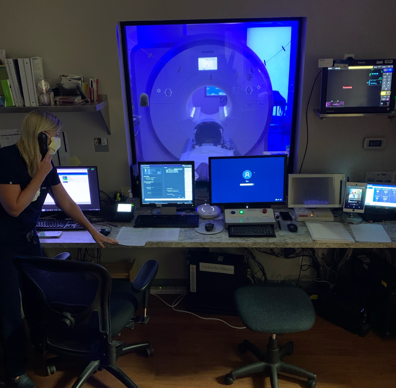 The MRI Caring Suite at Houston Physicians’ Hospital where focused ultrasound is used to treat essential tremor